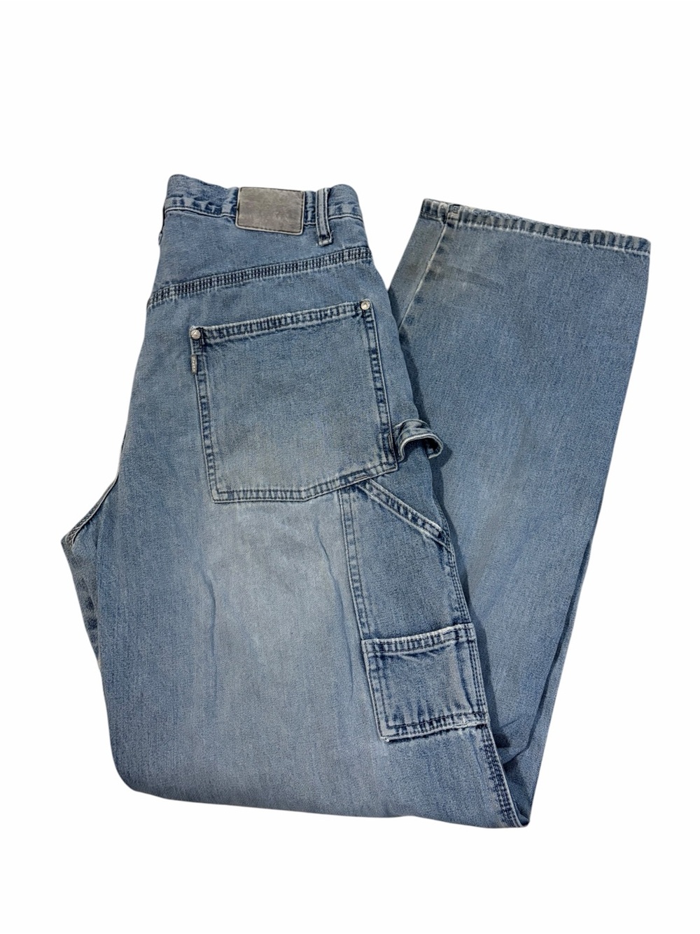 VTG Levi’s Silver Tab Carpenter Fit Jeans Men’s 31x34 Light Wash Distressed